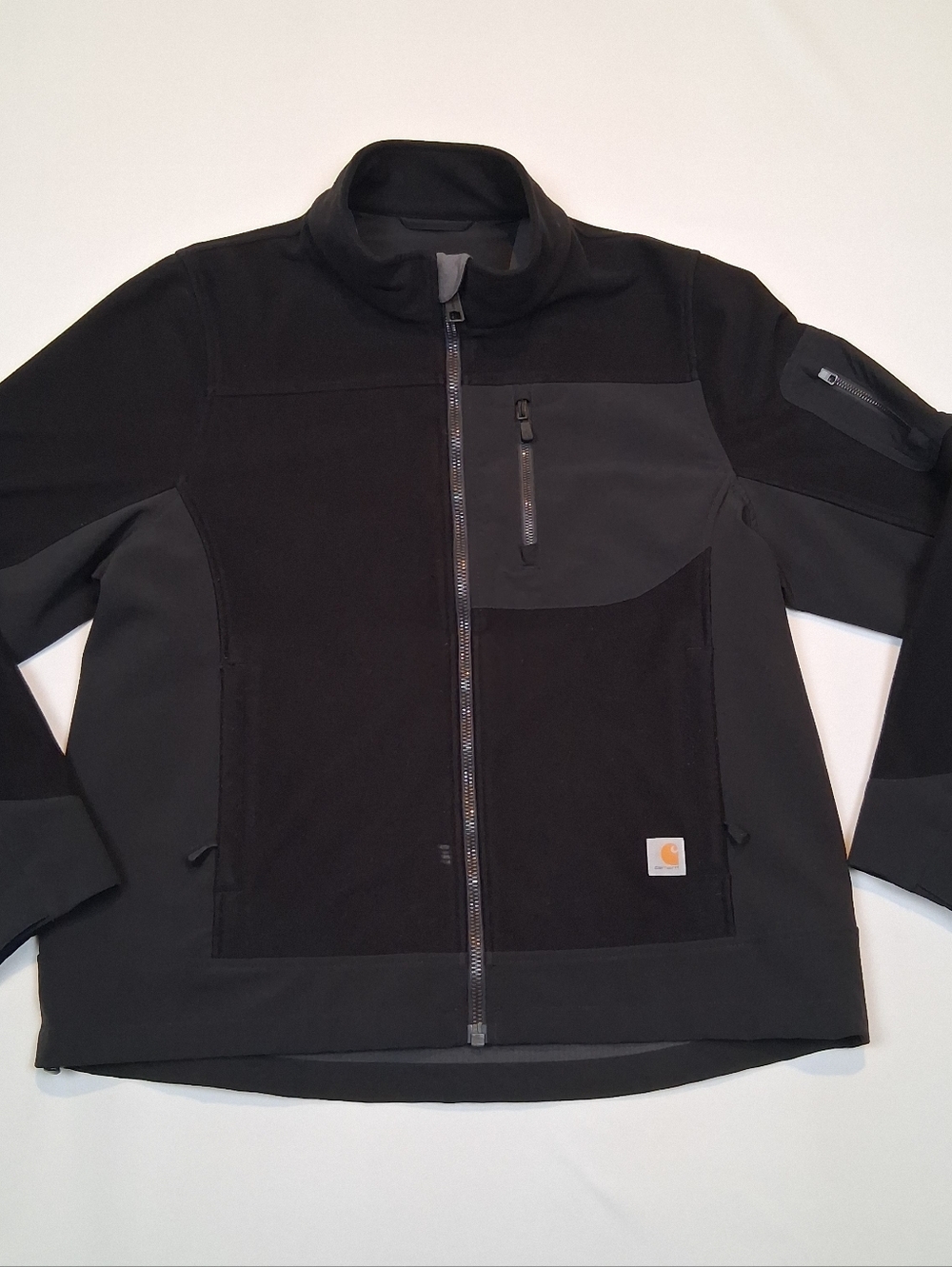 Carhartt Women's Rugged Flex Crawford Bomber Jacket Size XL (16/18) Black Flaws